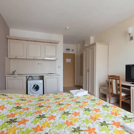 ★studio With Kitchen Wifi Balcony Pool View ★mt★ Apartment Sunny Beach