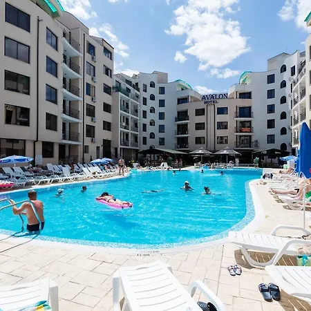★studio With Kitchen Wifi Balcony Pool View ★mt★ Sunny Beach